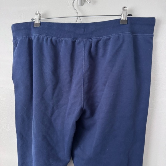 Champion mens dark blue spell out graphic sweatpants joggers Size 2XL - Picture 7 of 7